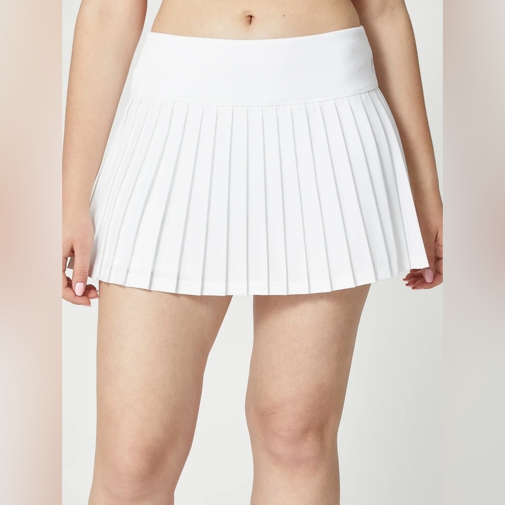 HEAD Teammate Skort Pleated Tennis Skirt Stark White size Small